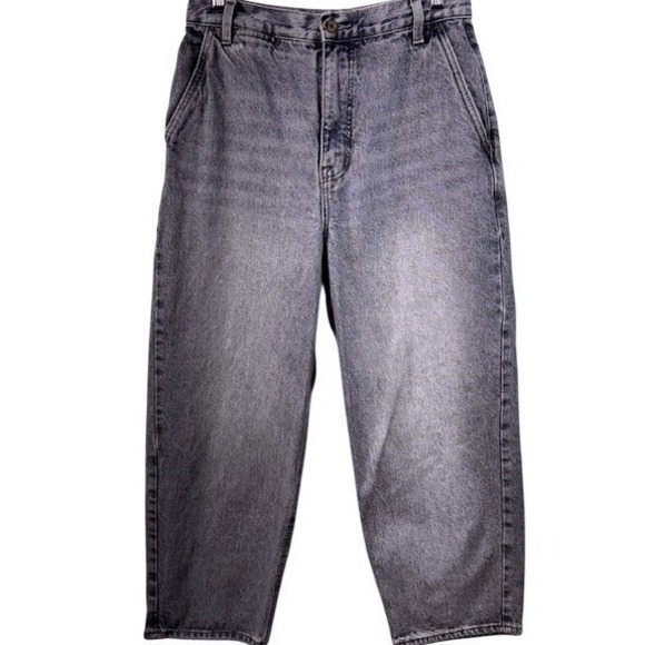 pistola Denim - Pistola High Rise Barrel Jeans Light Wash Hemp Cotton Blend Size 27